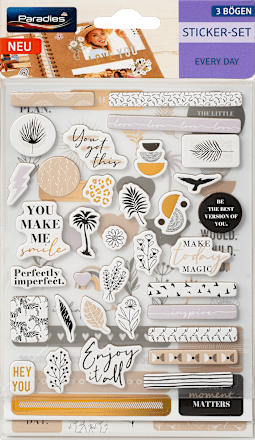 Sticker-Set Everyday Paradies