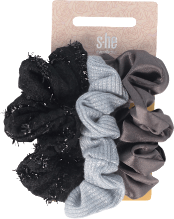 Scrunchi-Set elegant s-he stylecollection