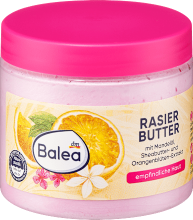 Rasiercreme Butter Orange Balea
