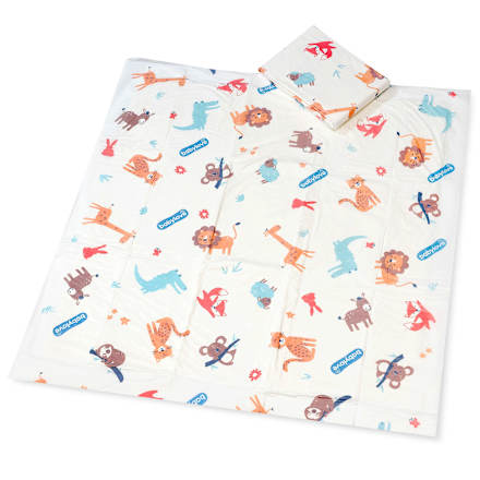 Previjalna podloga, 60 x 60 cm (6 x 10 kos) – mesečno pakiranje babylove