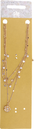 Halsketten-Set mit Perlen s-he stylecollection