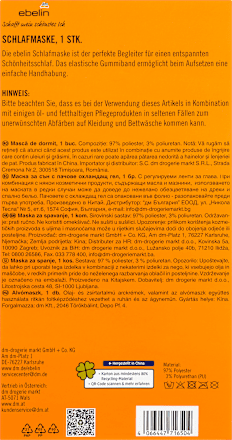 Schlafmaske Hola Hermosa ebelin