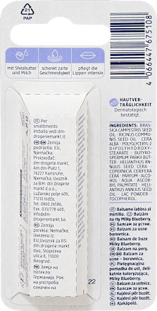 Балсам за устни Milky Blueberry Balea