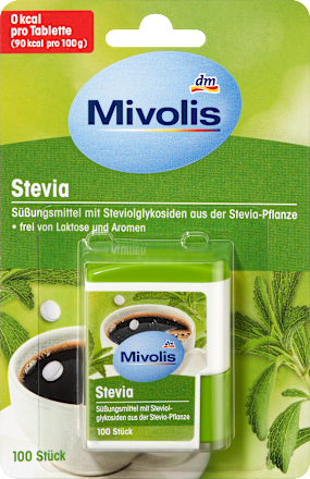 Tafelsüße Stevia Tabletten Mivolis
