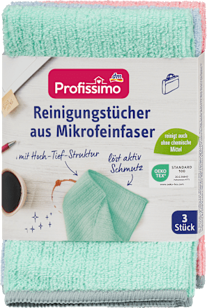 Reinigungstücher aus Mikrofeinfaser Profissimo