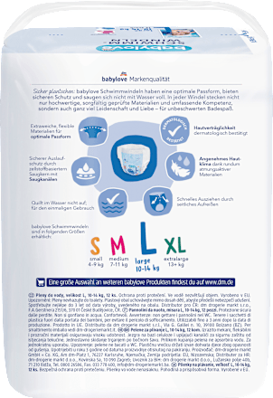 plenkové kalhotky do vody, velikost L babylove