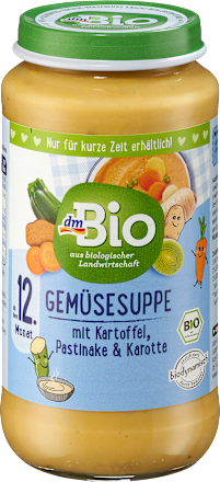 Supă de legume ECO 12+ dmBio