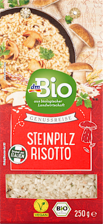  Risotto mit Steinpilzen     dmBio