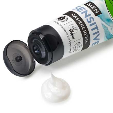 Rasiercreme, Sensitive Nature alverde MEN