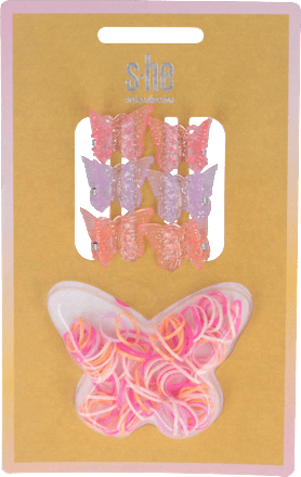 Haarschmuck-Set Schmetterling s-he stylecollection