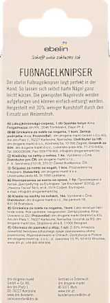 Unghieră picioare ebelin