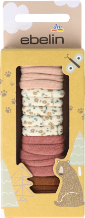 Haargummi-Set mehrfarbig Bär ebelin