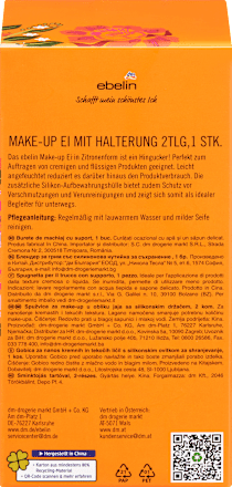 Make-up Ei mit Halterung 2tlg Hola Hermosa ebelin