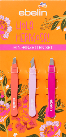 Mini-Pinzetten Set 3tlg Hola Hermosa ebelin