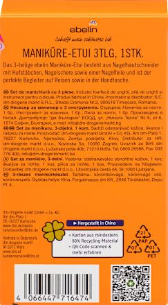 Maniküre-Etui 3tlg Hola Hermosa ebelin