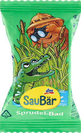 Kostka bąbelkowa do kąpieli  SauBär