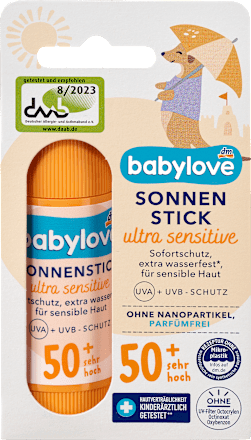 Sonnenstick Gesicht ultra sensitive, LSF 50+ babylove