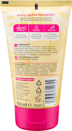 Rasiergel fruchtig Balea