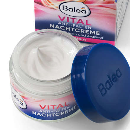 Nachtcreme Anti Falten Vital Balea