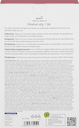 Geschenkset Pinselset 4tlg ebelin