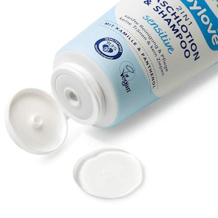 2u1 losion za kupanje i šampon – sensitive babylove