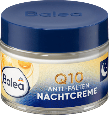 Ránctalanító éjszakai arckrém Q10 Balea