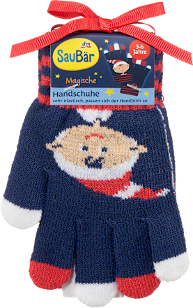 Magische Handschuhe 3-6 Jahre SauBär