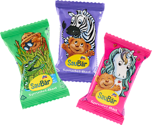 Tabletă cu spumă de baie SauBär