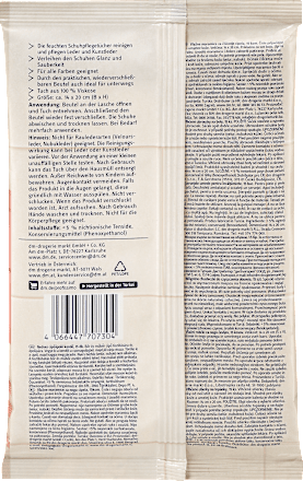 Nedves cipőápoló kendő Profissimo