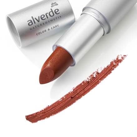 alverde ruj buze color&care 47 alverde NATURKOSMETIK