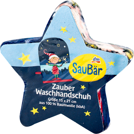 Waschhandschuhe Zauber SauBär