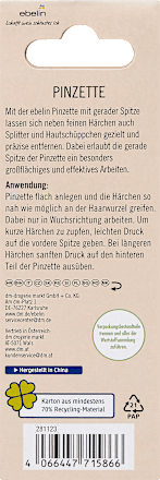 Pinzette Gerade ebelin