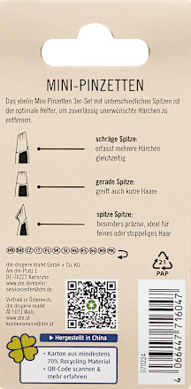 Set mini pinceta ebelin