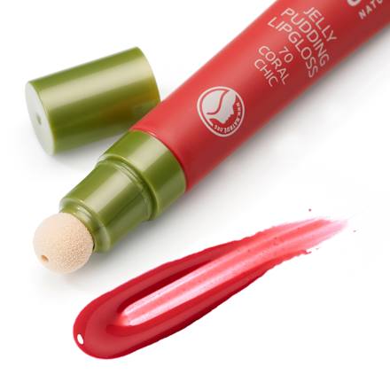 Гланц за устни Jelly Pudding 70 Coral Chic alverde NATURKOSMETIK