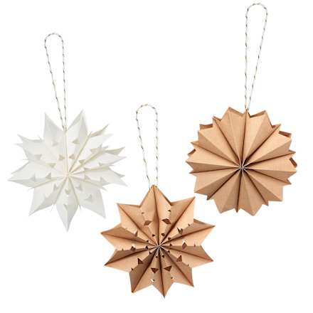 Bastelset Wohlfühlzeit Papiertütensterne Profissimo