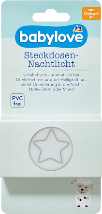 Нощна лампа, различни цветове/мотиви babylove