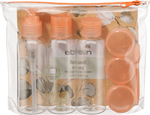 Potovalni set, 9-delni, več različic ebelin
