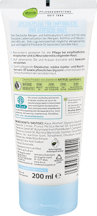 Ultra Sensitive Körperlotion alverde NATURKOSMETIK