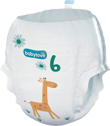 Plienkové nohavičky Premium - veľ. 6 xl (18-30 kg) Monats Pack babylove