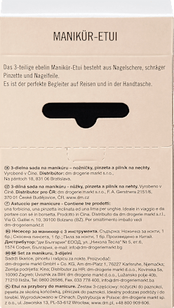 Manikür-Etui 3-teilig sortiert ebelin