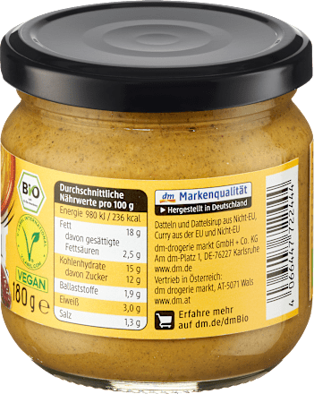 Curry-Dattel Dip dmBio