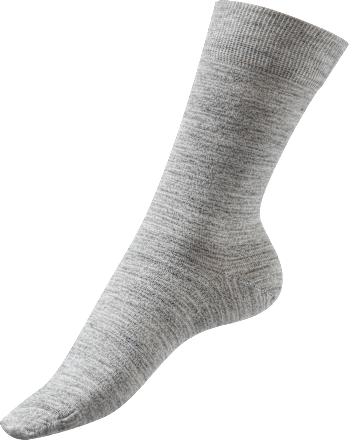 Socken mit Wollanteil Thermolite® grau Gr. 35-38 Fascino