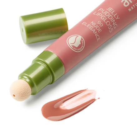 Jelly Pudding sjaj za usne - 90 Nude Elegance alverde NATURKOSMETIK