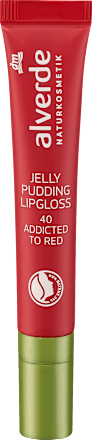 Jelly Pudding sjaj za usne – 40 Addicted To Red alverde NATURKOSMETIK