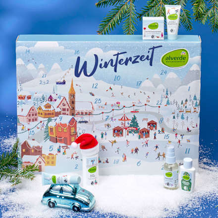 Adventskalender 2024 "Winterzeit" alverde NATURKOSMETIK