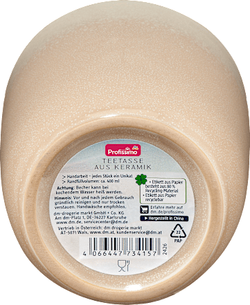 Teebecher aus Keramik Profissimo