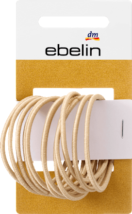 Haargummis dünn, blond ebelin