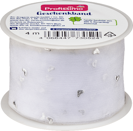 Profissimo Band Herz aus Organza Profissimo