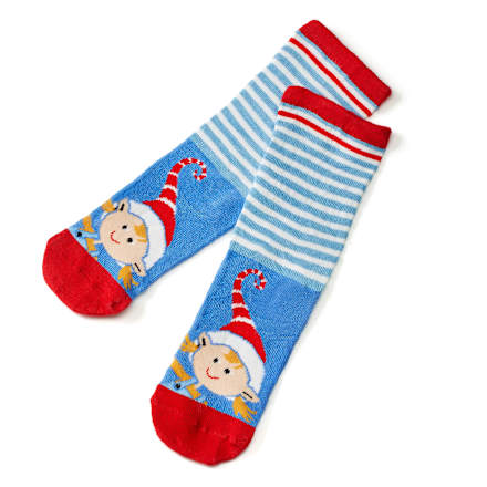 Zaubersocken Wichtel rot SauBär