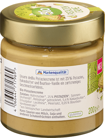 Pistaziencreme dmBio